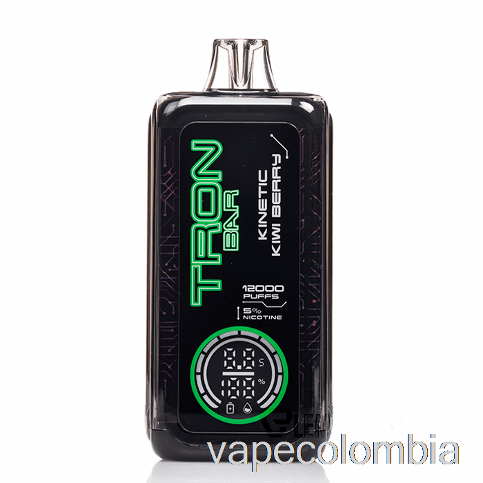 Vape Recargable Tron ​​bar 12k Desechable Cinético Kiwi Berry